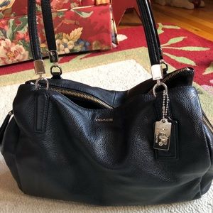 Authentic Black Coach Handbag